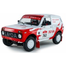 SOL1807308 - 1/18 LADA NIVA WHITE NO.763 M.JACOBER/S.MILJIC DAKAR CLASSIC 2022