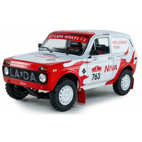 SOL1807308 - 1/18 LADA NIVA WHITE NO.763 M.JACOBER/S.MILJIC DAKAR CLASSIC 2022