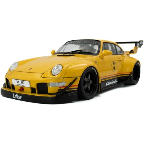 SOL1808507 - 1/18 RWB BODYKIT CINDERELLA YELLOW 2020