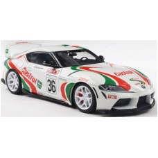 SOL1809007 - 1/18 TOYOTA GR SUPRA TOYOTA RACING TRIBUTE WHITE 2024
