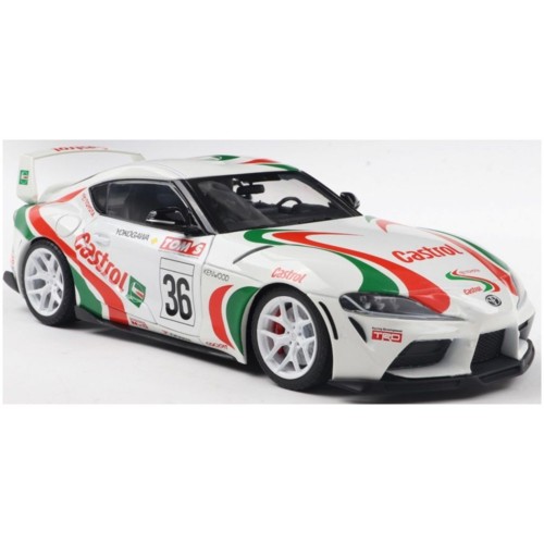 SOL1809007 - 1/18 TOYOTA GR SUPRA TOYOTA RACING TRIBUTE WHITE 2024