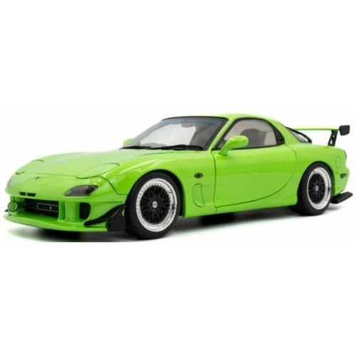 SOL1810606 - 1/18 MAZDA RX7 FD3RS SOLIDO WORKS NEON GREEN 1999