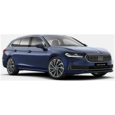 SOL1811501 - 1/18 SKODA SUPERB COMBI LANDK 130 EDITION COBALT BLUE 2024