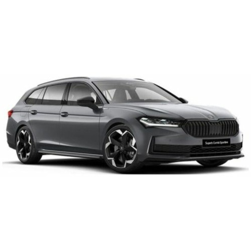 SOL1811502 - 1/18 SKODA SUPERB COMBI SPORTLINE PEBBLE SILVER METAL 2024
