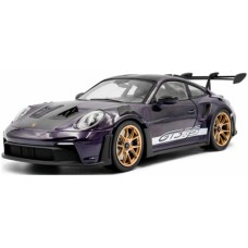 SOL1812103 - 1/18 PORSCHE 911 GT3RS WEISSACH PACKAGE VIOLA PURPLE METALLIC 2024