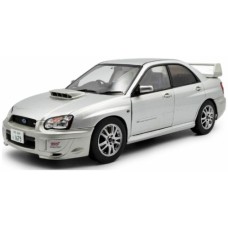 SOL1812303 - 1/18 SUBARU IMPREZA WRX STI PREMIUM SILVER EFFECT 2003