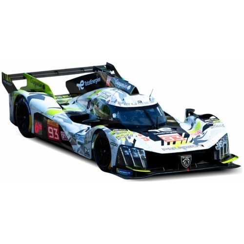 SOL1812501 - 1/18 PEUGEOT 9X8 GREY - VERGNE/JENSEN/DI RESTA NO.93 QATAR 2025