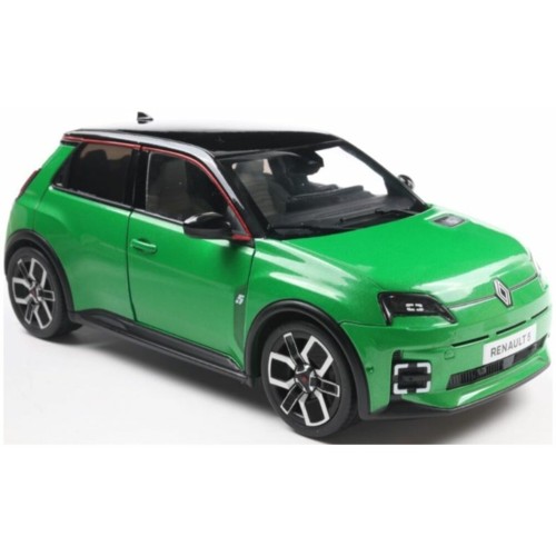 SOL1812603 - 1/18 RENAULT 5 E-TECH VERT POP 2024 SOL1812603 - 1/18 RENAULT 5 E-TECH VERT POP 2024