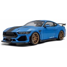 SOL1813802 - 1/18 SHELBY MUSTANG SUPER SNAKE GRABBER BLUE METALLIC 2025