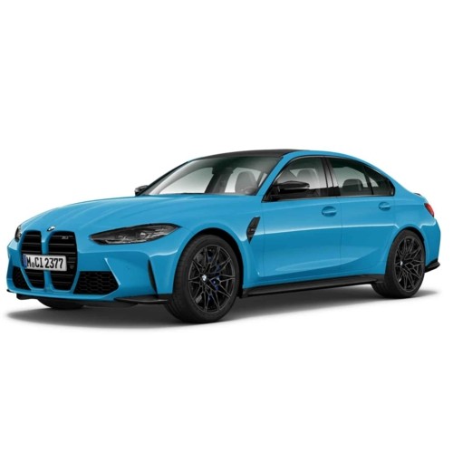 SOL1814303 - 1/18 BMW M3 PERFORMANCE PARTS DAYTONA BEACH BLUE 2024