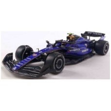 SOL1814402 - 1/18 WILLIAMS F1 TEAM FW46 BLUE L.SARGEANT SAUDI ARABIA GP 2024