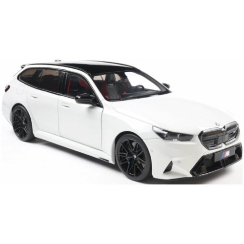 SOL1814802 - 1/18 BMW M5 TOURING ALPINE WHITE SOLID 2025