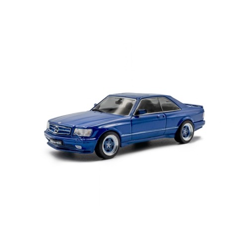 SOL4310907 - 1/43 MERCEDES BENZ 560 SEC AMG WIDEBODY LINARITE BLUE PEARL 1990