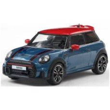 SOL4315003 - 1/43 MINI COOPER JOHN COOPER WORKS ISLAND BLUE METALLIC 2023