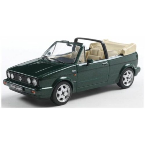 SOL4315803 - 1/43 VW GOLF CABRIO CLASSIC LINE CLASSIC GREEN 1992