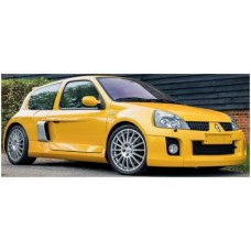 SOL4318102 - 1/43 RENAULT CLIO V6 PH.2 JAUNE SIRIUS 2003