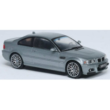 SOL4318603 - 1/43 BMW M3 COUPE SILVER GREY METALLIC 2000
