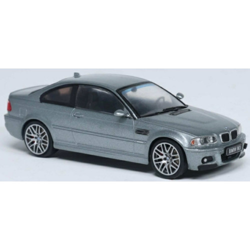 SOL4318603 - 1/43 BMW M3 COUPE SILVER GREY METALLIC 2000