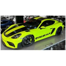 SOL4318801 - 1/43 PORSCHE 718 CAYMAN GT4 RS W/WEISSACH PACKAGE ACID GREEN 2024