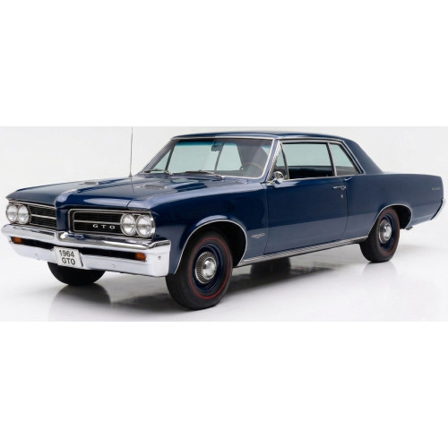 SUNH1846 - 1/18 PONTIAC GTO 1964 NOCTURNE BLUE POLY