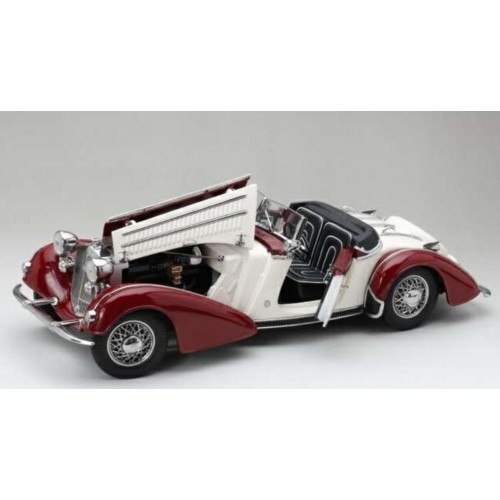 SUNH2406 - 1/18 HORCH 855 ROADSTER RED/BEIGE 1939
