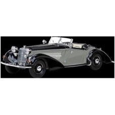 SUNH2410 - 1/18 HORCH 855 ROADSTER BLACK/SILVER 1939