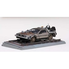 SUNH2714 - 1/18 DELOREAN LK RAIL VERSION BACK FUTURE 3
