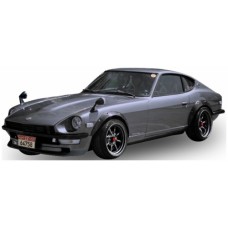 SUNH3517 - 1/18 DATSUN 240Z DARK GREY 1971