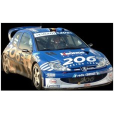 SUNH3864 - 1/18 PEUGEOT 206 WRC NO.2 F.LOIX/S.SMEETS WINNER - RALLYE DU CONDROZ-HUY 2003