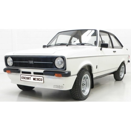 SUNH4633R - 1/18 FORD ESCORT MKII RS MEXICO 1976 DIAMOND WHITE (RHD)