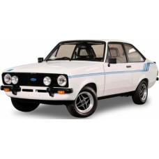 SUNH4636R - 1/18 FORD ESCORT HARRIER WHITE RHD 1980