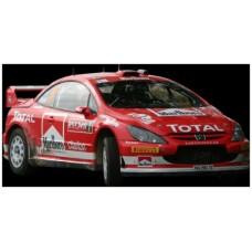 SUNH4679 - 1/18 PEUGEOT 307 WRC GRONHOLM/RAUTIAINEN WINNER RALLY JAPAN 2005