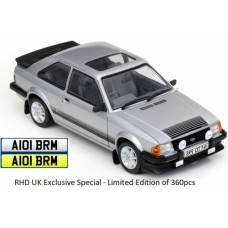 SUNH4998R - 1/18 FORD ESCORT RS1600I 1984 STRATO SILVER RHD UK EXCLUSIVE LIMITED EDITION 300PCS