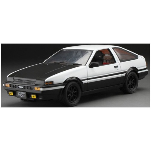 SUNH51003 - 1/24 TOYOTA SPRINTER TRUENO GT APEX (AE86) WHITE/BLACK