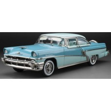 SUNH5148 - 1/18 MERCURY MONTCLAIR HARD TOP 1956 WITH SPARE TYRE NIAGARA BLUE/LAUDERDALE BLUE