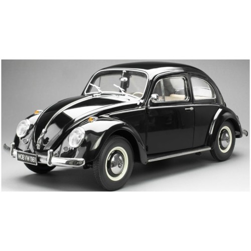 SUNH5224 - 1/12 VW BEETLE SALOON BLACK 1961