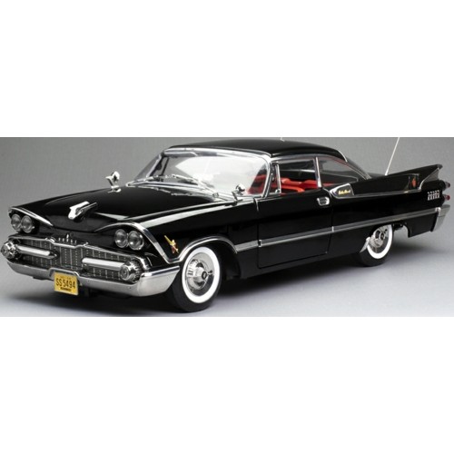 SUNH5494 - 1/18 DODGE CUSTOM ROYAL LANCER HARD TOP JET BLACK 1959