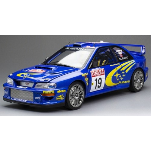SUNH5753 - 1/18 SUBARU IMPREZA S6 WRC NO.19 SOLBERG/MILLS SANREMO RALLYE DITALIA 2000 SUNH5753 - 1/18 SUBARU IMPREZA S6 WRC NO.19 SOLBERG/MILLS SANREMO RALLYE DITALIA 2000