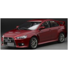 SUNH5822R - 1/18 MITSUBISHI LANCER EVOLUTION X COOL RED METALLIC RHD