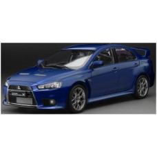 SUNH5823 - 1/18 MITSUBISHI LANCER EVOLUTION X BLUE METALLIC