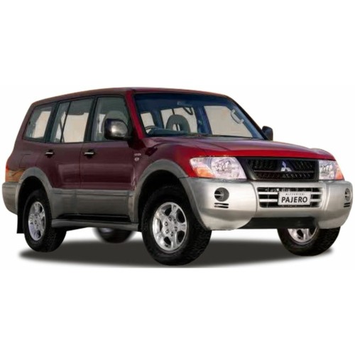 SUNH5834 - 1/18 MITSUBISHI PAJERO V73 RED METALLIC