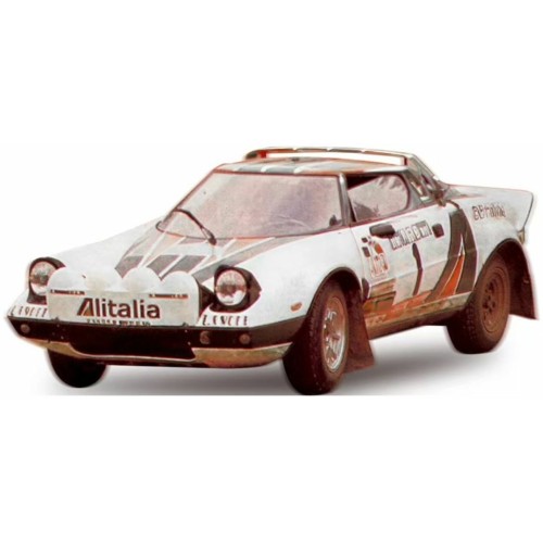 SUNH6015 - 1/18 LANCIA STRATOS HF NO.1 MUNARI/MAIGA WINNER - RALLYE DE PORTUGAL 1976