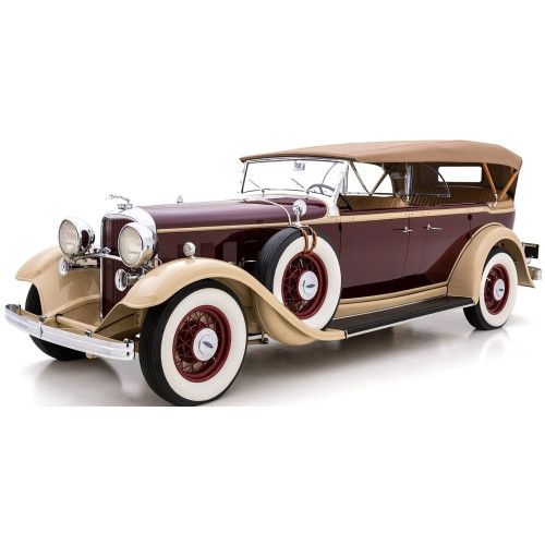 SUNH6221 - 1/18 FORD LINCOLN KB TOP UP 1962 ASCOT MAROON