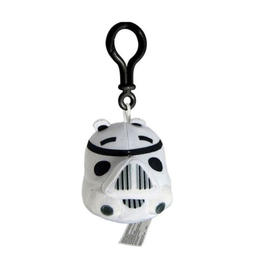 STAR WARS ANGRY BIRDS PLUSH STORMTROOPER BAG CLIP