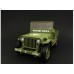 T9-1800142 - 1/18 1941 JEEP WILLYS MILITARY POLICE GREEN