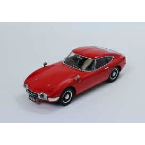 T9-1800184 - 1/18 1967 TOYOTA 2000GT DIECAST SEALED BODY SERIES RED