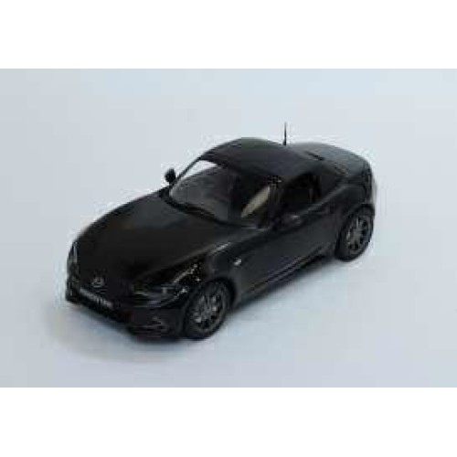 T9-1800196 - 1/18 2015 MAZDA MX-5 WITH REMOVABLE SOFT TOP DIECAST SEALED BODY SERIES BLACK