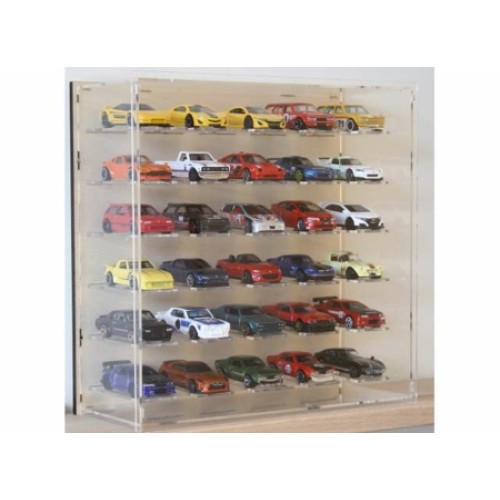 T9-640030 - 1/64 DISPLAY CASE HOLDS 30 1/64 CARS
