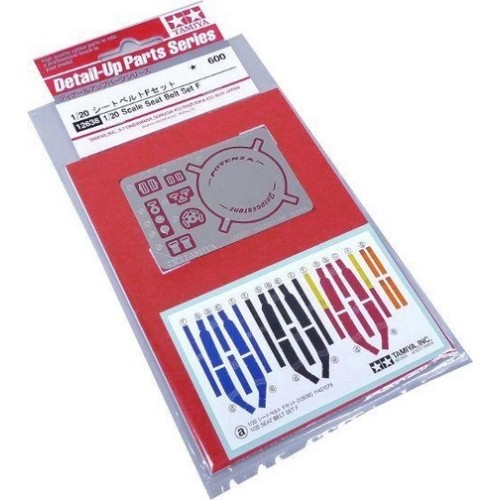 TAM12638 - 1/20 F1 SEAT BELT SET F 1990S
