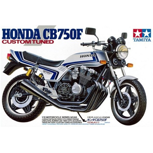 TAM14066 - 1/12 HONDA CB750F CUSTOM (PLASTIC KIT)